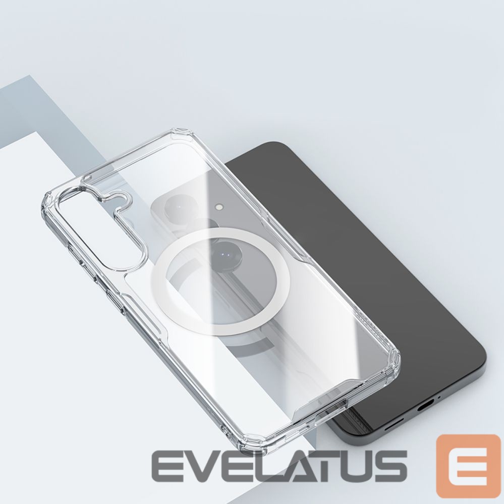 Чехол на заднюю панель Nillkin Nillkin Nature TPU Pro Magnetic Case with MagSafe for Samsung S25 - White
