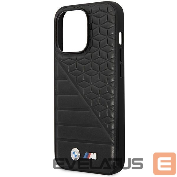 Чехол на заднюю панель BMW BMW Bi Pattern Case for iPhone 14 Pro 6.1" - Black