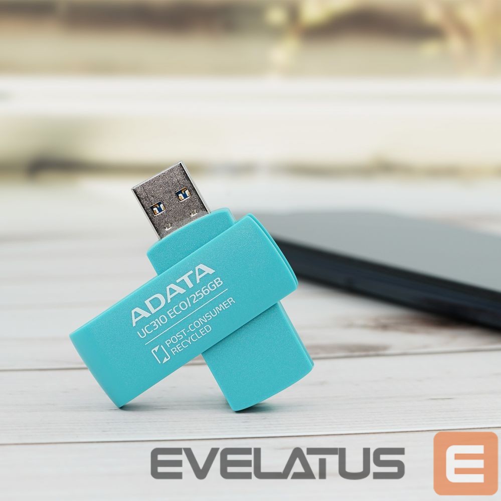 Флеш-накопитель ADATA UC310 ECO 256GB USB Flash Drive