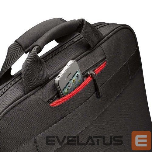 Сумка для портативных компьютеров Case Logic Casual Laptop Bag DLC117 Fits up to size 17 ", Black, Shoulder strap
