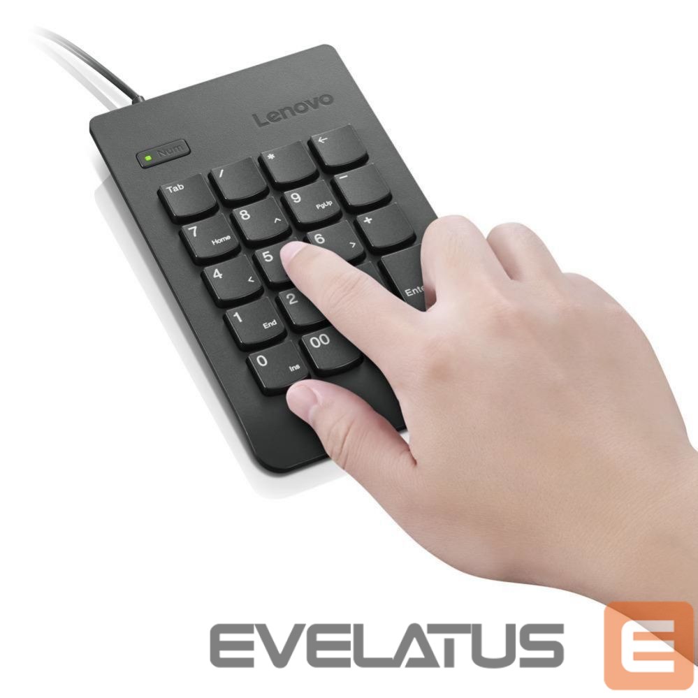 Компьютерная клавиатура Lenovo Essential USB Numeric Keypad Gen II Wired, Black