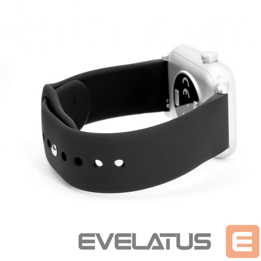 Ремешок Connect 20mm Silicone Loop Watch Strap (130mm M/L) Black