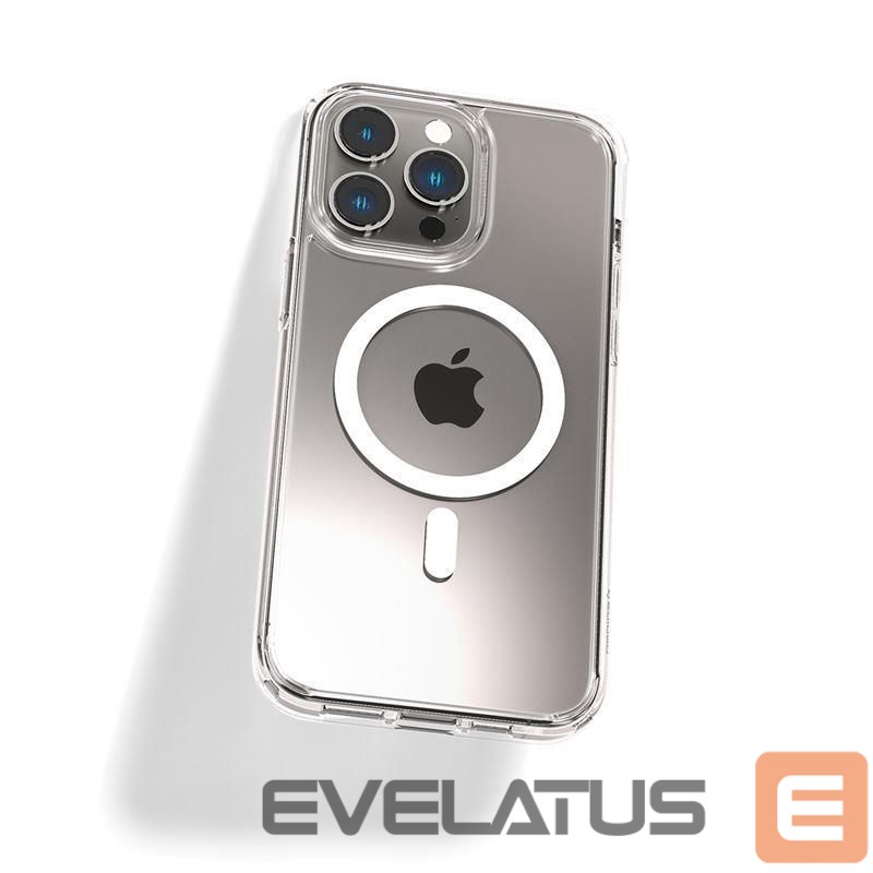 Чехол на заднюю панель Spigen White || Transparent