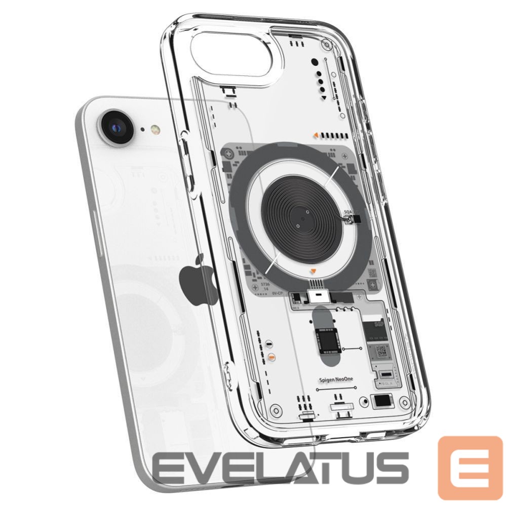 Чехол на заднюю панель Spigen Spigen Ultra Hybrid MagSafe Case for iPhone 16e Neo One - Clear