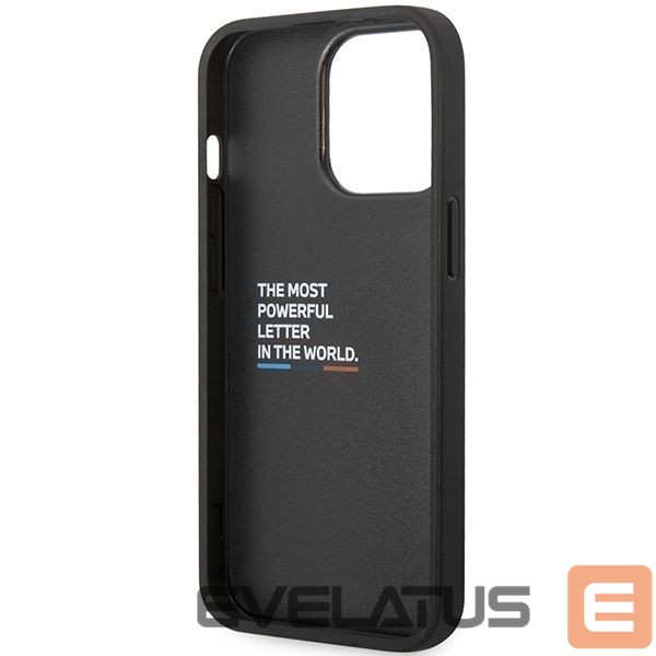Чехол на заднюю панель BMW BMW Bi Pattern Case for iPhone 14 Pro 6.1" - Black