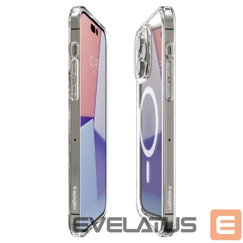 Чехол на заднюю панель Spigen White || Transparent