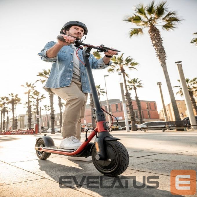 Электроскутер Segway Ninebot eKickscooter D38E Black Red