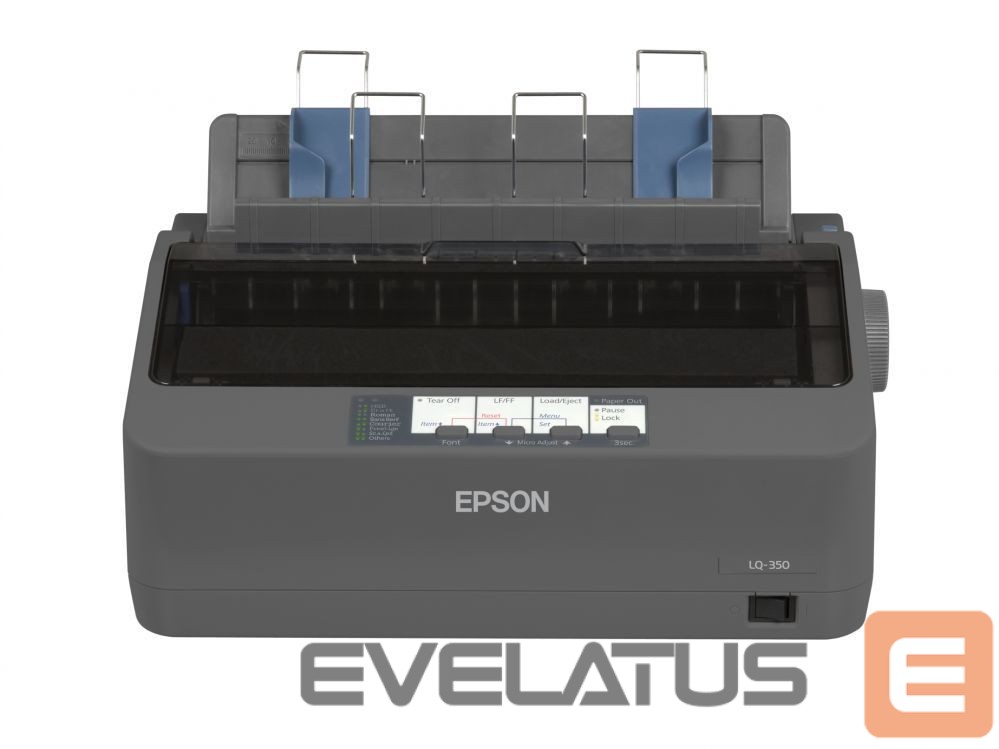 Принтер EPSON LQ-350 Dot matrix, Standard, Black/Grey