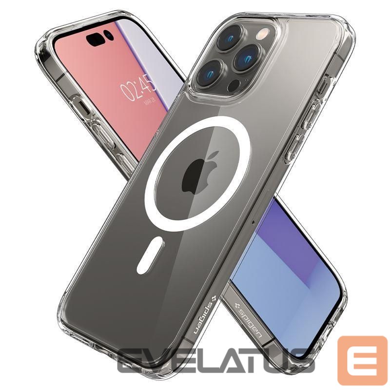 Чехол на заднюю панель Spigen White || Transparent