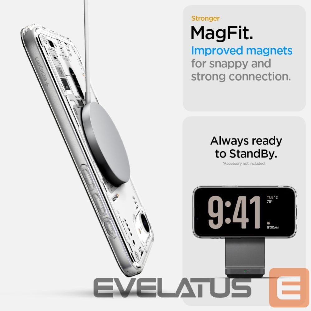 Чехол на заднюю панель Spigen Spigen Ultra Hybrid MagSafe Case for iPhone 16e Neo One - Clear