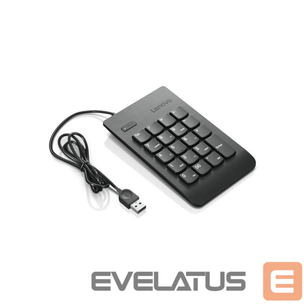 Компьютерная клавиатура Lenovo Essential USB Numeric Keypad Gen II Wired, Black