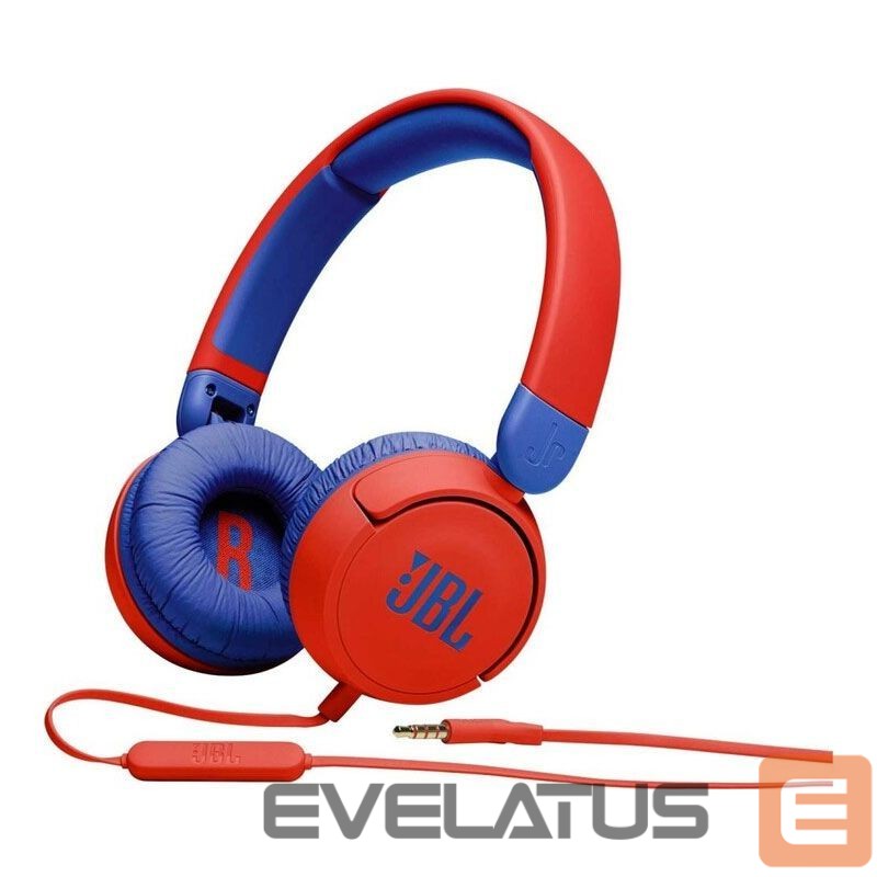 Проводные наушники JBL JR310 Blue Red