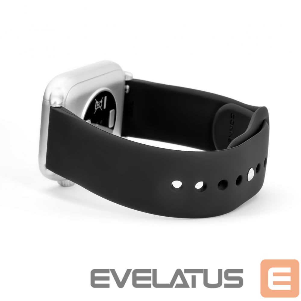 Ремешок Connect 20mm Silicone Loop Watch Strap (130mm M/L) Black