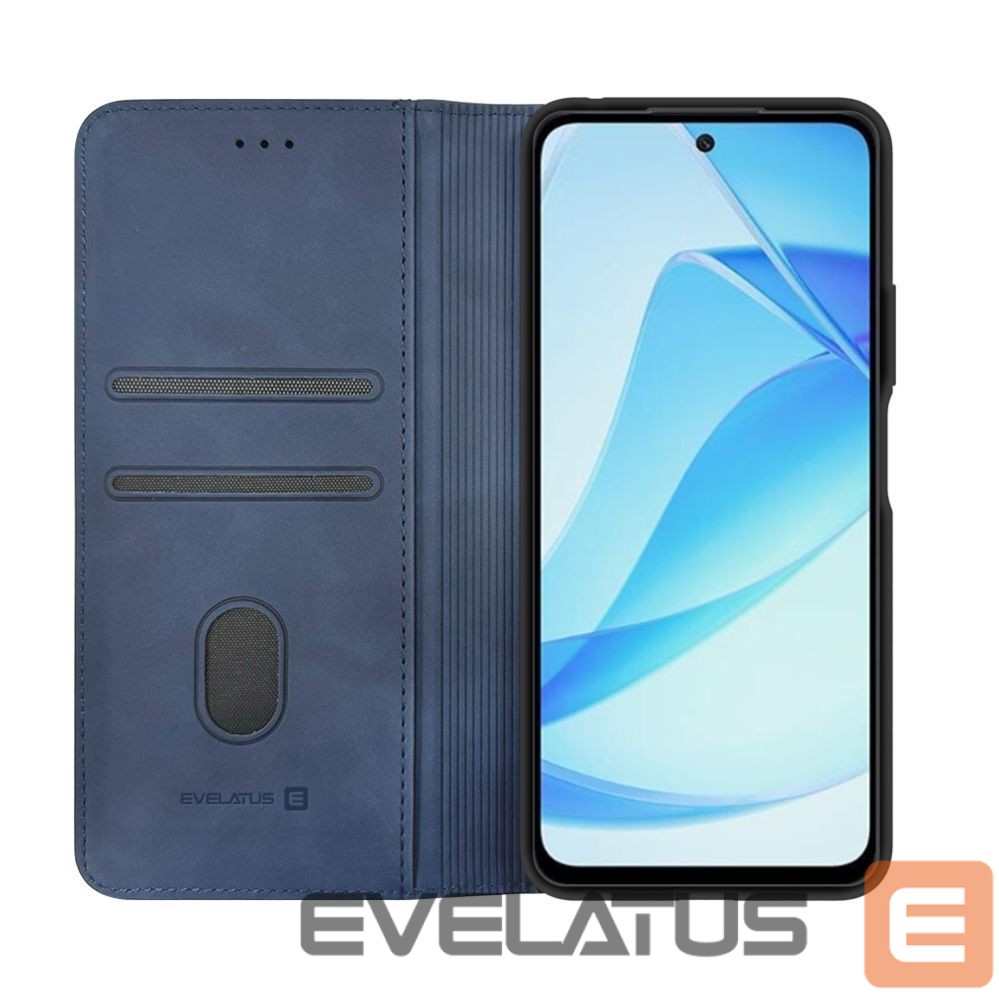 Чехол книжка Evelatus Xiaomi Redmi 15 4G Book Case Folio Dark Blue