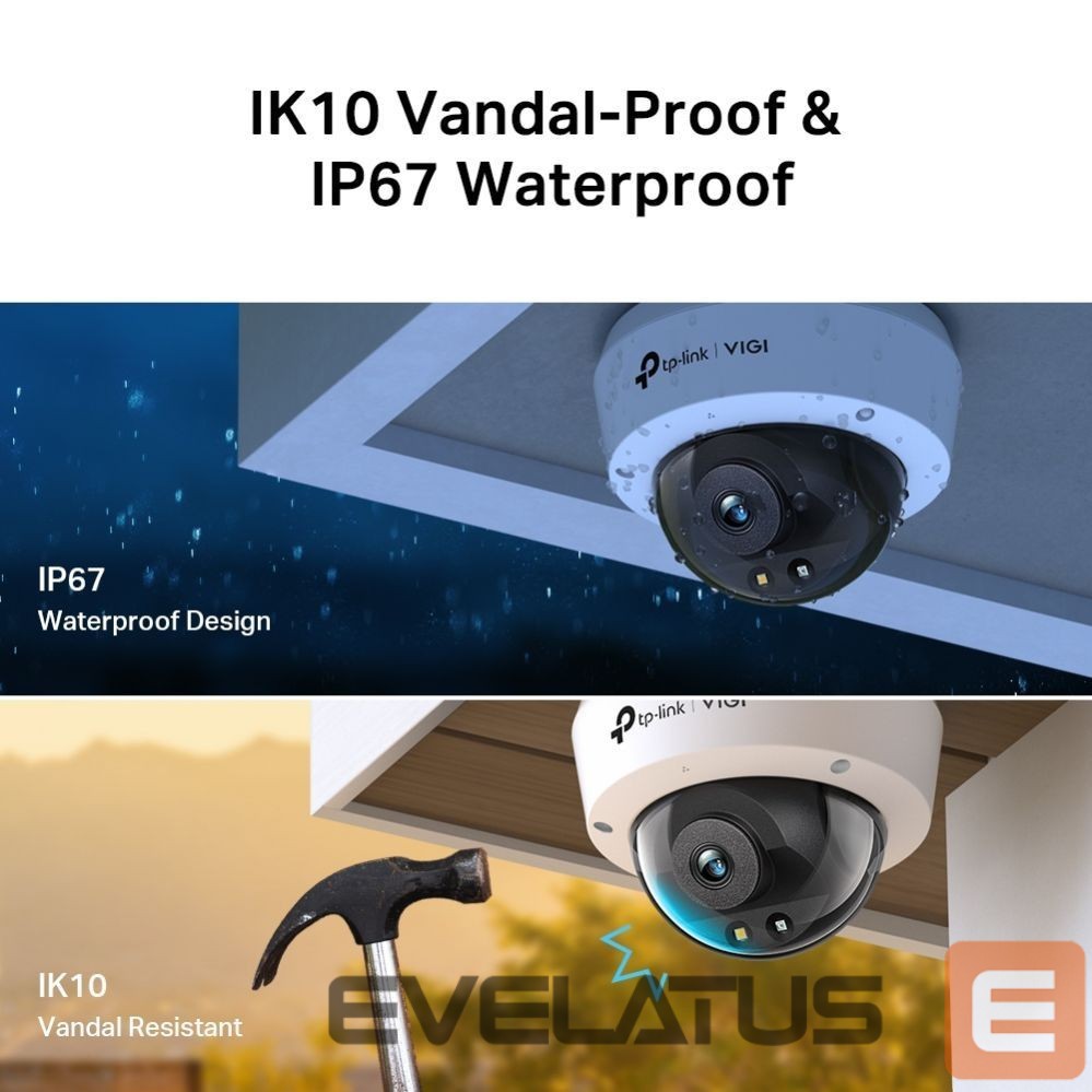 IP-камеры TP-Link NET CAMERA 3MP IR DOME/VIGI C230(4MM)