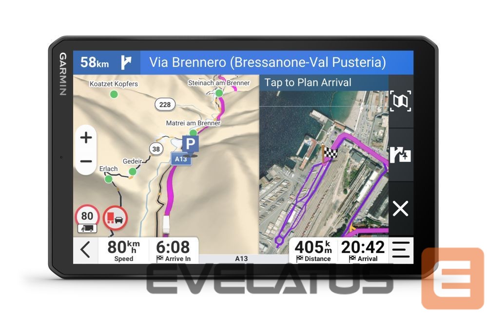 Автомобильная навигация Garmin dezl LGV820 8″ GPS Truck Sat Nav