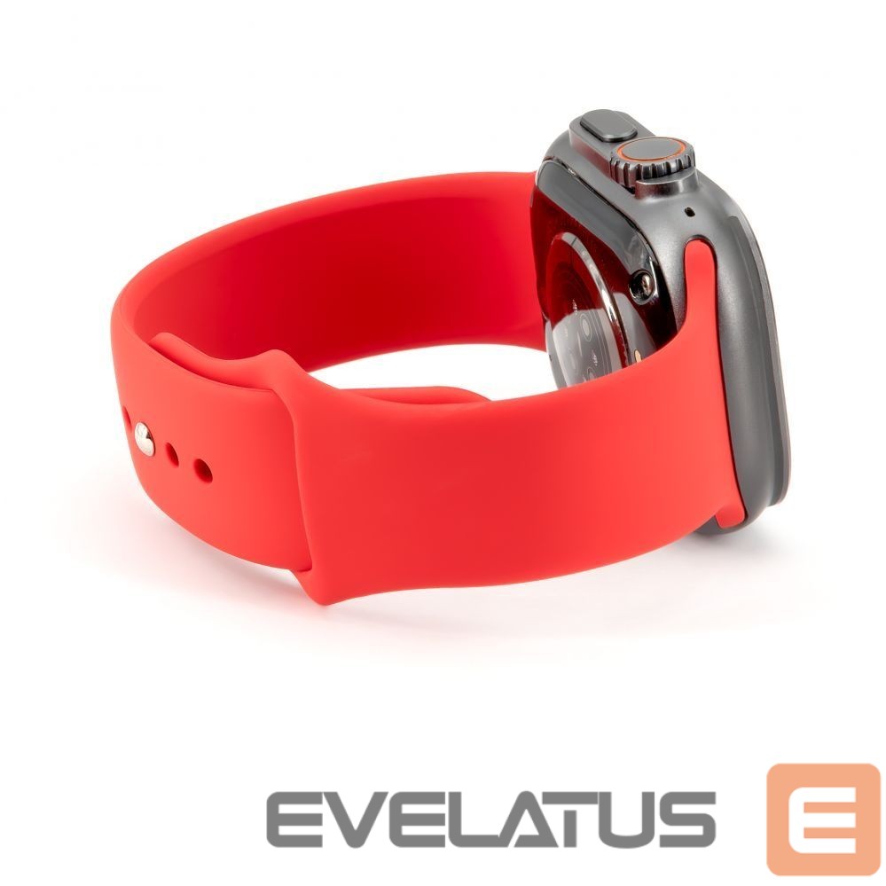 Ремешок Connect Watch 42/44/45mm Silicone Loop Watch Strap (140mm M/L) Red