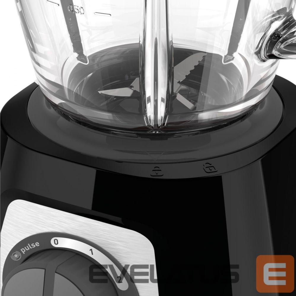 Миксеры и блендеры TEFAL Blender BL438831 BlendForce Tabletop, 800 W, Jar material Glass, Jar capacity 1.25 L, Ice crushing, Black