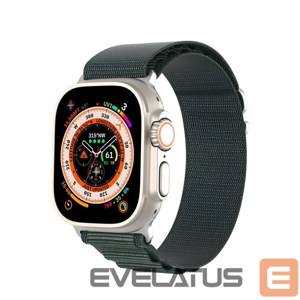 Ремешок Dux Ducis Sport strap with buckle for Apple Watch 9 / 8 / 7 / 6 / SE / 5 / 4 / 3 / 2 / 1 (41, 40, 38 mm) Dux Ducis Strap GS Version - green Green