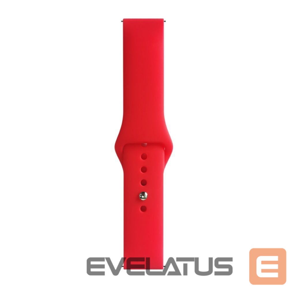 Ремешок Evelatus Evelatus 20mm Silicone Loop Watch Straps (S/M 110mm) Red