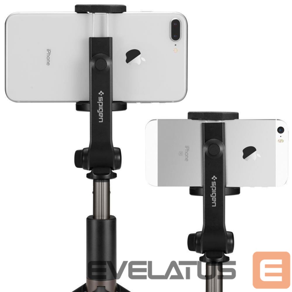 Фото и видео аксессуар Spigen Selfie stick Spigen S540W Bluetooth with tripod - black
