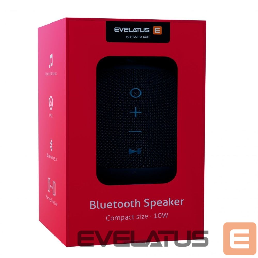 Беспроводная колонка Evelatus Evelatus Bluetooth Speaker S size EBS01 Black