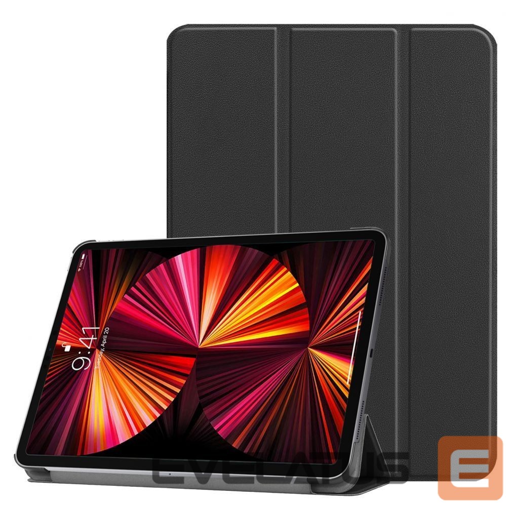 Чехол книжка iLike Galaxy Tab A9 / A11 8.7 X110 / X115 Tri-Fold Eco-Leather Stand Case Black