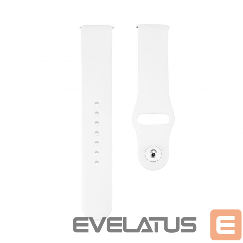 Ремешок Connect 20mm Silicone Loop Watch Strap (S/M 110mm) White