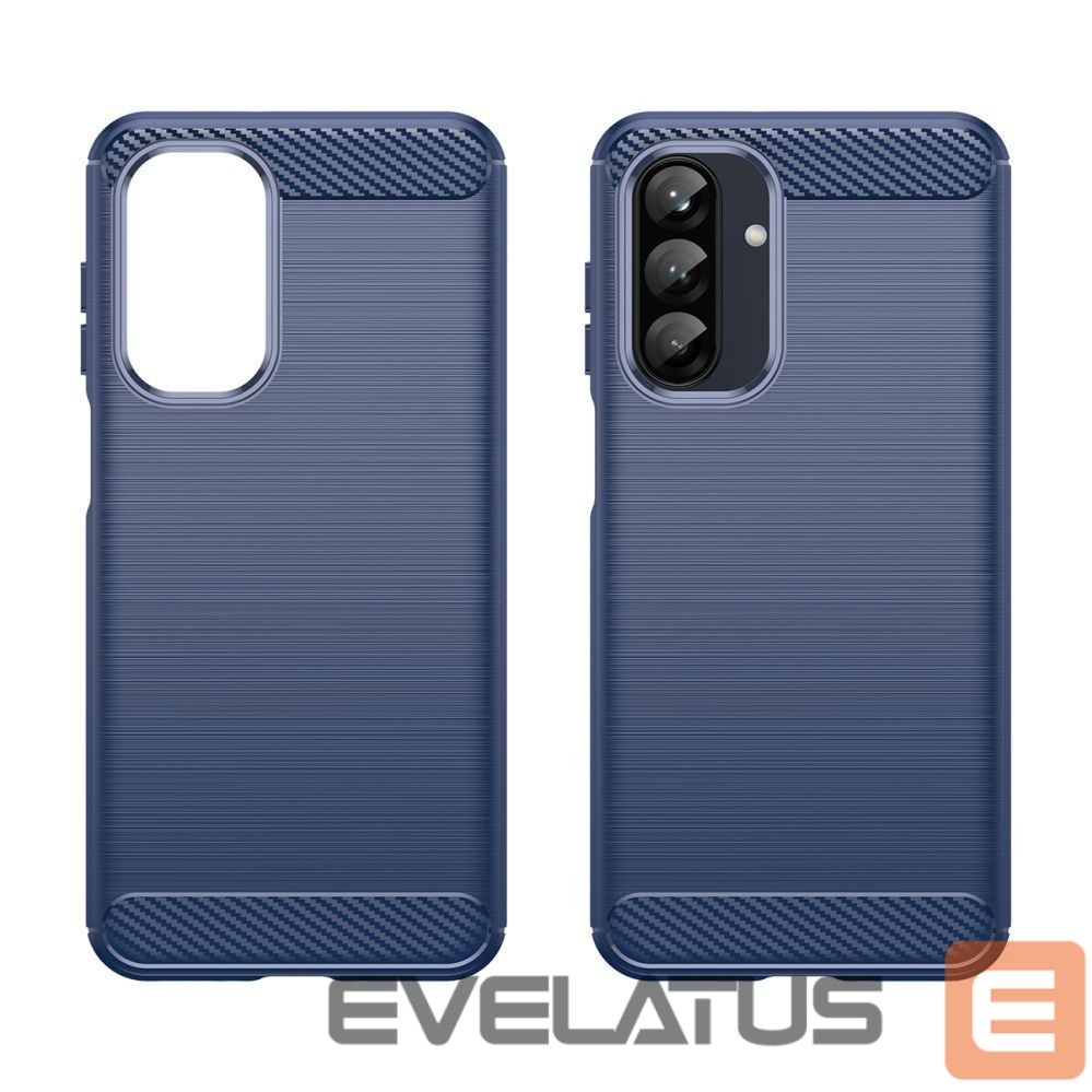 Чехол на заднюю панель Hurtel Carbon Case for Samsung Galaxy A26 - Blue