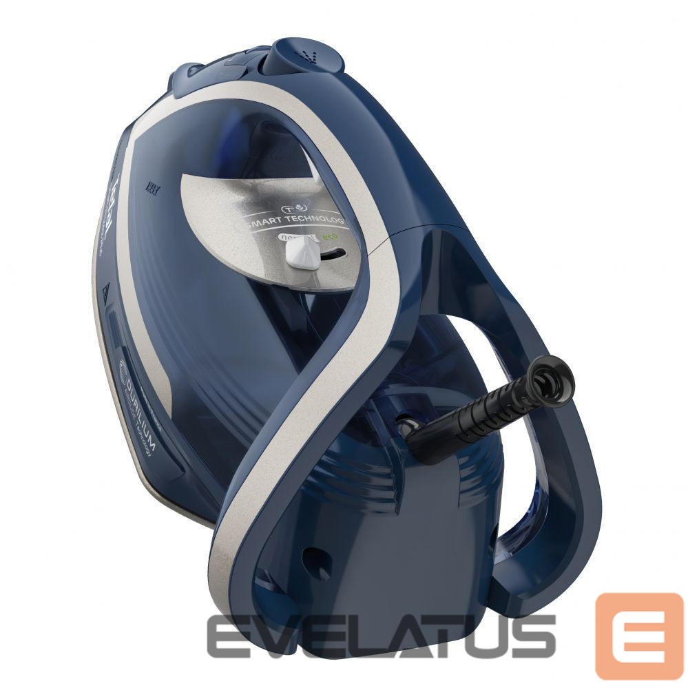 Утюг TEFAL FV6872E0 Steam Iron, 2800 W, Water tank capacity 270 ml, Continuous steam 40 g/min, Blue/Silver
