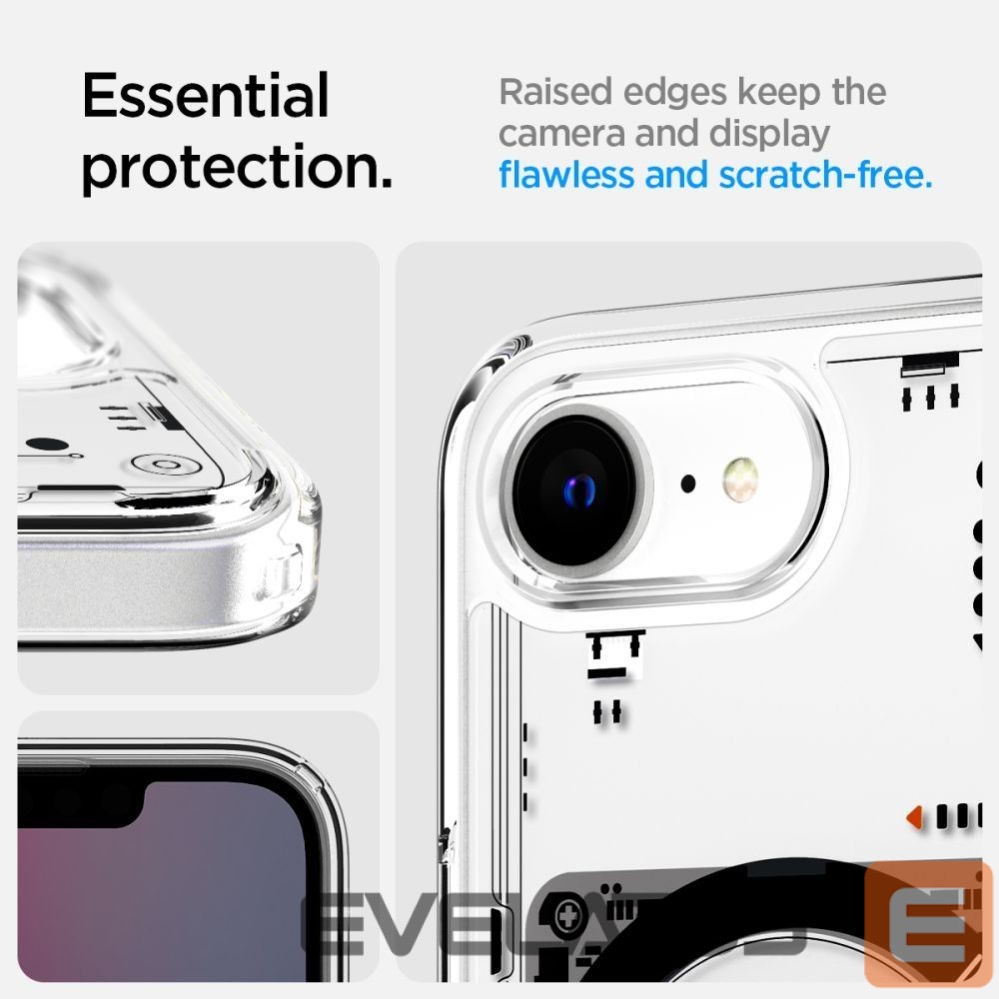 Чехол на заднюю панель Spigen Spigen Ultra Hybrid MagSafe Case for iPhone 16e Neo One - Clear