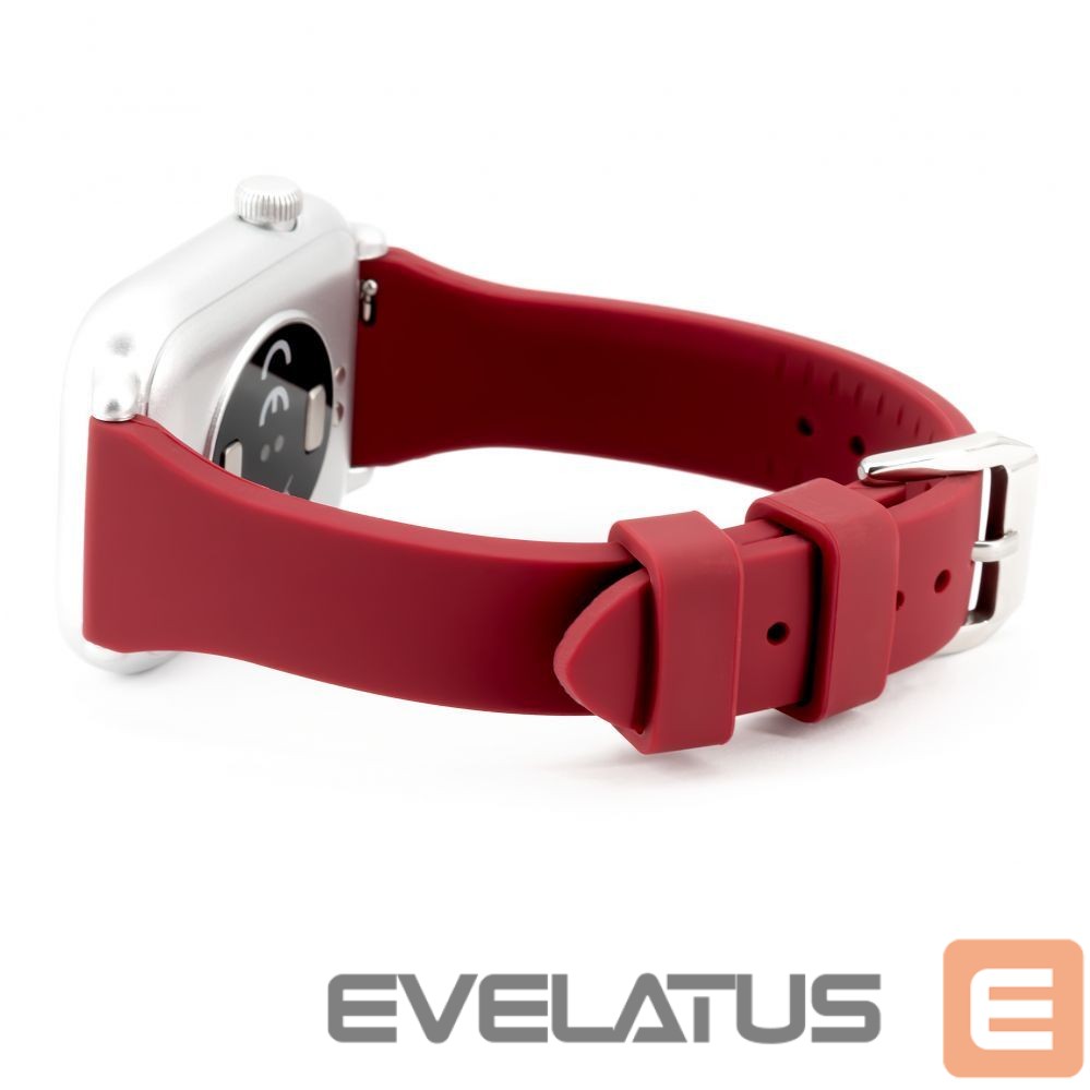 Ремешок Connect 22mm T-buckle Silicone Loop Watch Strap (130mm M/L) Plum