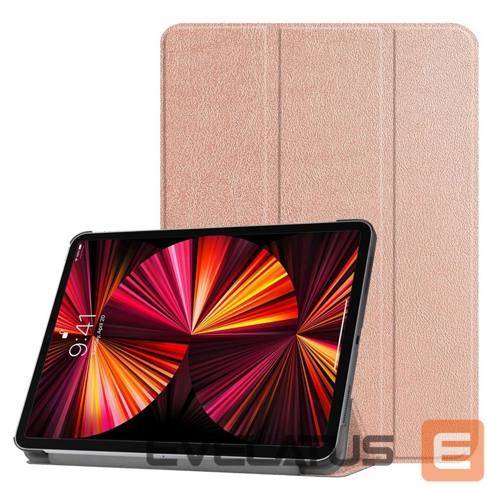 Чехол книжка iLike Galaxy Tab A9 / A11 8.7 X110 Tri-Fold Eco-Leather Stand Case Rose Gold