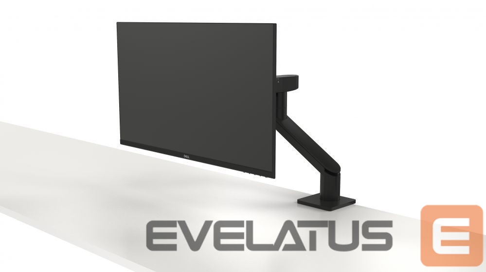 Кронштейн для телевизора Dell Single Monitor Arm Desk Mount, MSA20, 19-38 ", Maximum weight (capacity) 10 kg, Black