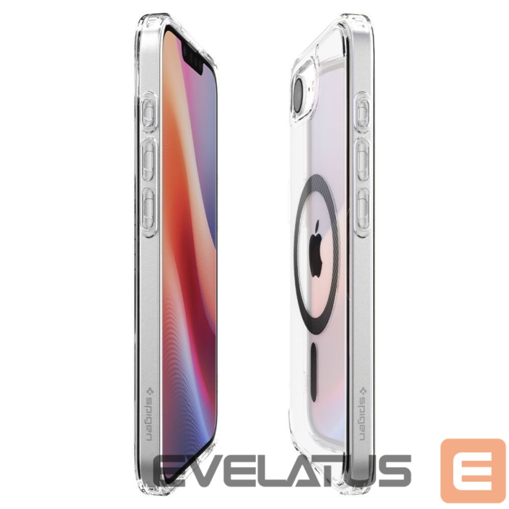Чехол на заднюю панель Spigen Spigen Ultra Hybrid MagSafe iPhone 16e Carbon Fiber Case - Clear