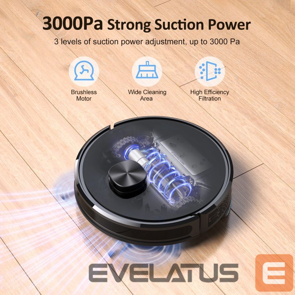 Пылесос Lubluelu SL60D Cleaning Robot (Black)