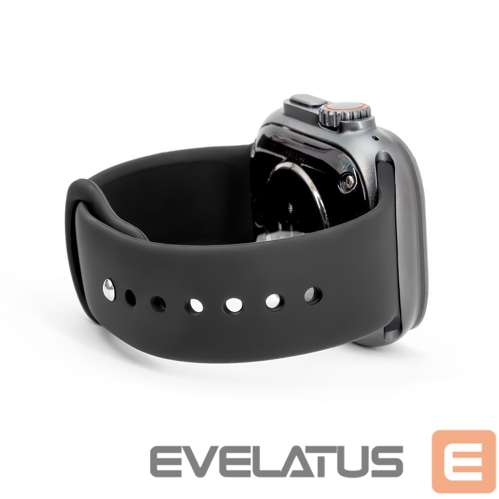 Ремешок Connect Watch 38/40/41mm Silicone Loop Watch Strap (110mm S/M) Black