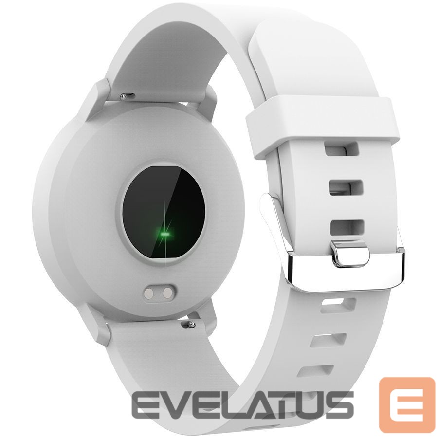 Умные часы Canyon CANYON Lollypop SW-63, Smart watch, 1.3inches IPS full touch screen, Round watch, IP68 waterproof, multi-sport mode, BT5.0, compatibility with iOS and android, Silver white, Host: 25.2*42.5*10.7mm, Strap: 20*250mm, 45g