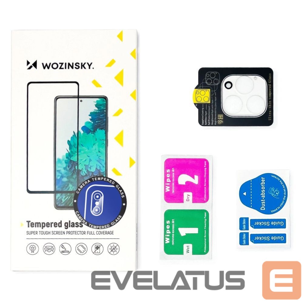 Защитное стекло Wozinsky Wozinsky Full Camera Glass 9H tempered glass for the entire camera Samsung Galaxy A56 / A36