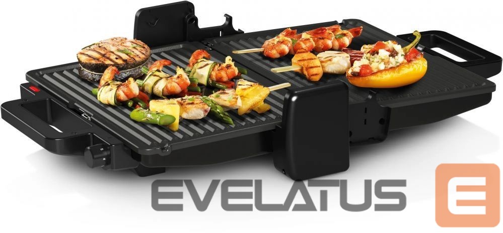 Настольный гриль Bosch | TCG3323 | Contact grill | 2000 W | Black