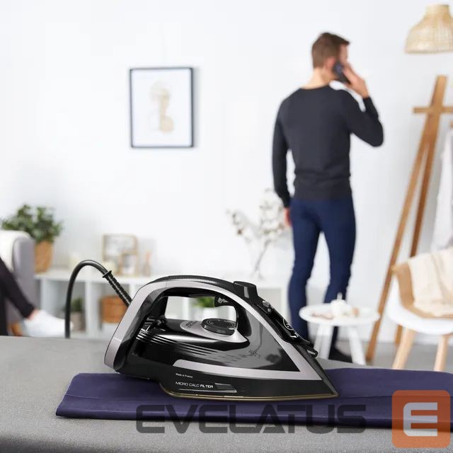 Утюг TEFAL FV8062 Puregliss Iron , Black/Grey |