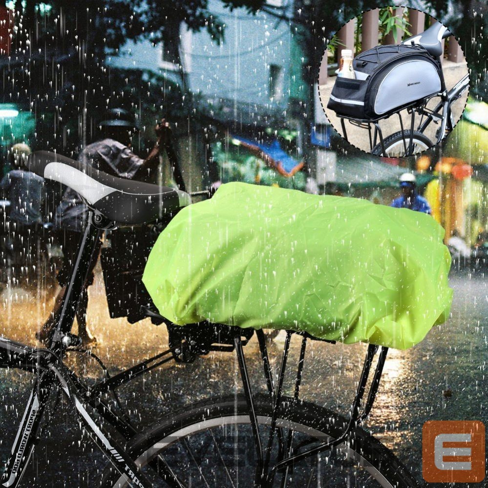Аксессуар для велосипеда Wozinsky Wozinsky Universal Waterproof Rain Cover for Bike Pannier Bag or Backpack green (WBB5YW)