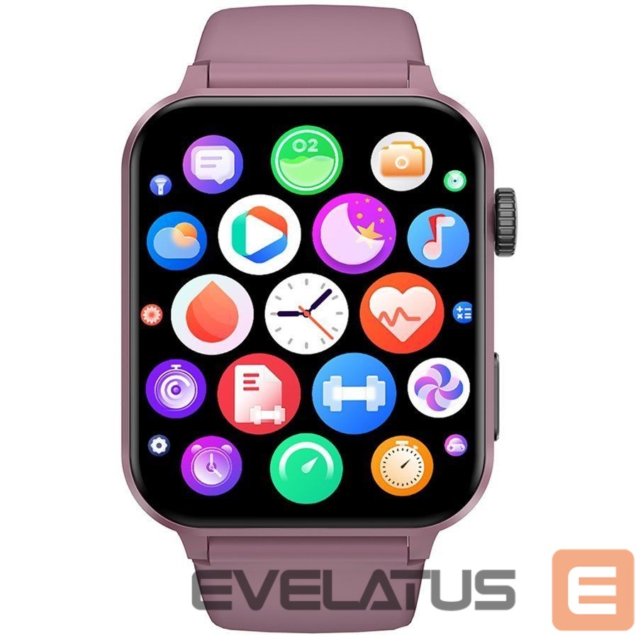 Умные часы Blackview Blackview R30 Pro Fitness Smartwatch, 1.83-inch HD,220mAh Battery, 24-hour SpO2 Detection + Heart Rate Monitoring, Monitor Sleep status, Calls and SMS notification, Purple