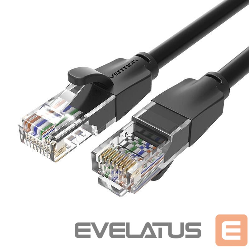 Другой аксессуар для компьютера Vention Kabel sieciowy UTP CAT6 Vention IBEBG RJ45 Ethernet 1000Mbps 1,5m czarny