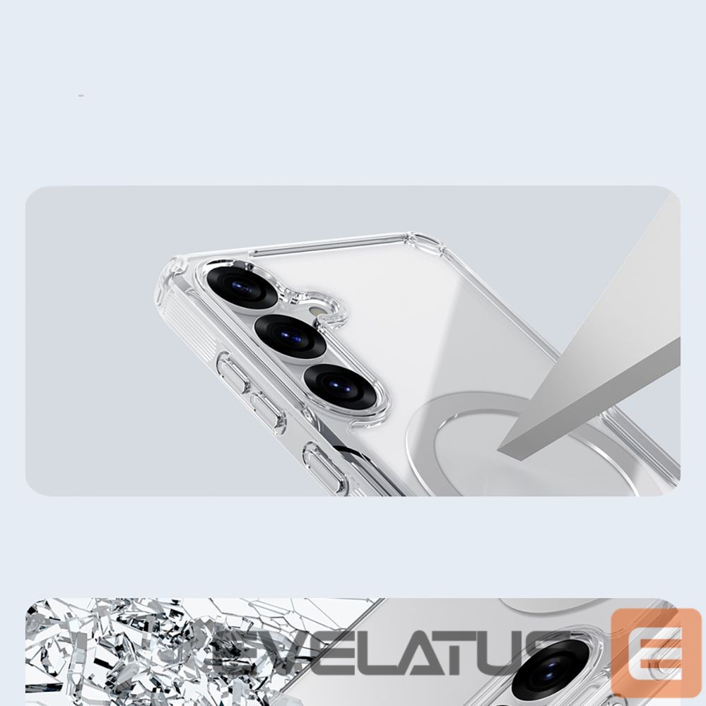 Чехол на заднюю панель Nillkin Nillkin Nature TPU Pro Magnetic Case with MagSafe for Samsung S25 - White
