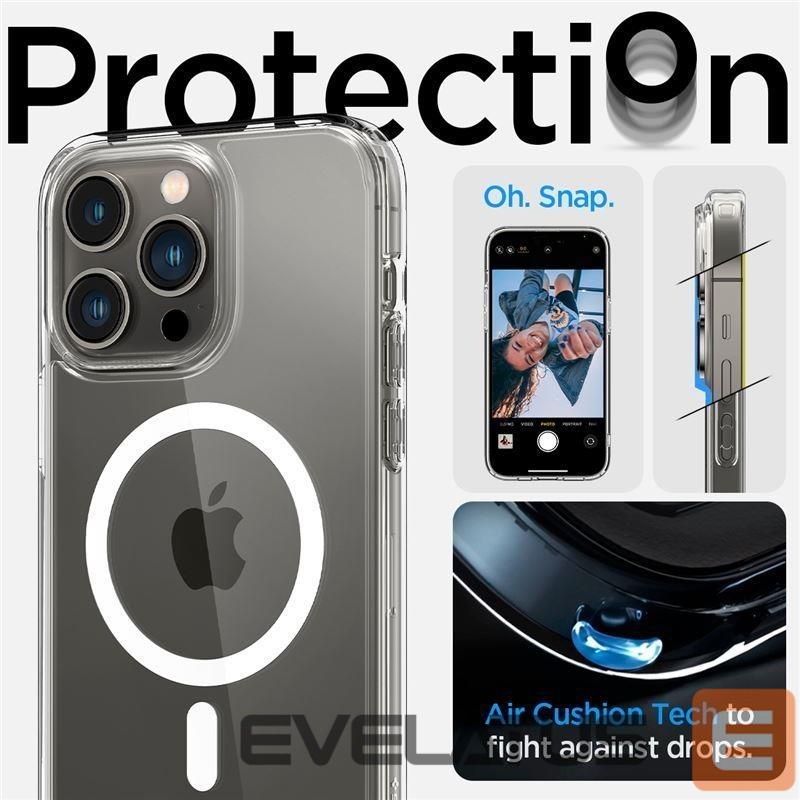 Чехол на заднюю панель Spigen White || Transparent