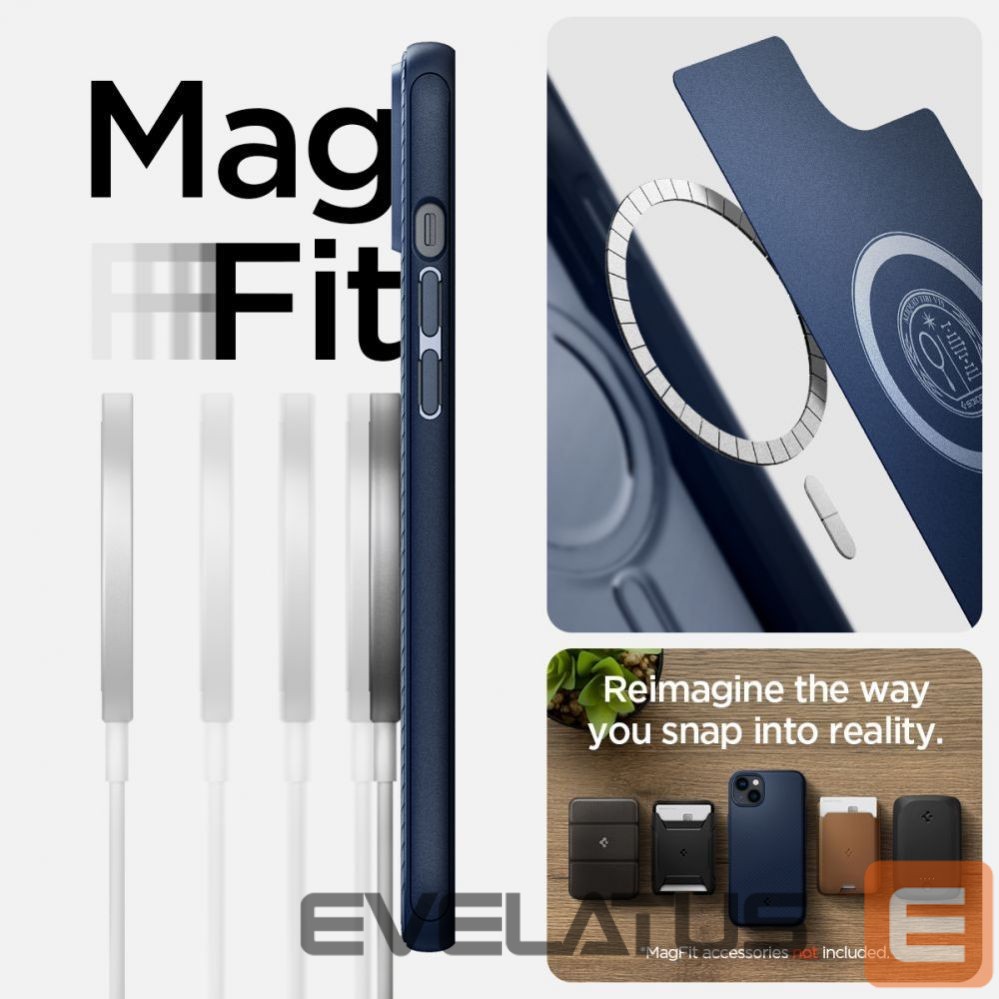 Другие товары Spigen Spigen Mag Armor iPhone 14 Plus Case - Blue