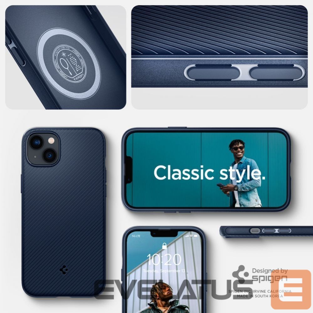 Другие товары Spigen Spigen Mag Armor iPhone 14 Plus Case - Blue