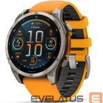 Умные часы Garmin  SMARTWATCH FENIX 8 SAPPHIRE/ORANGE 010-02904-11 
