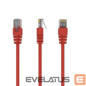 Коммутатор Gembird  PATCH CABLE CAT5E UTP 1.5M/RED PP12-1.5M/R 